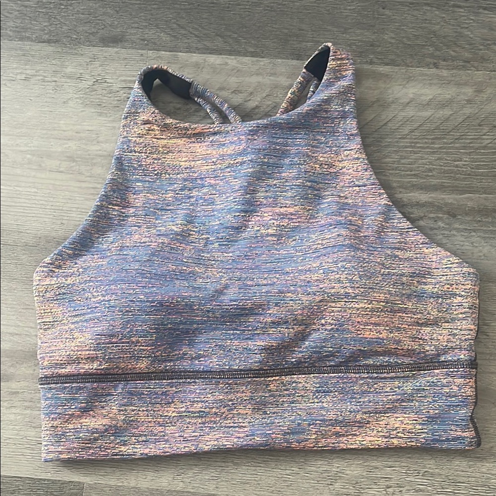 lululemon - High-Neck Long-Line Energy Bra *Medium Support B-D cup NEVER WORN